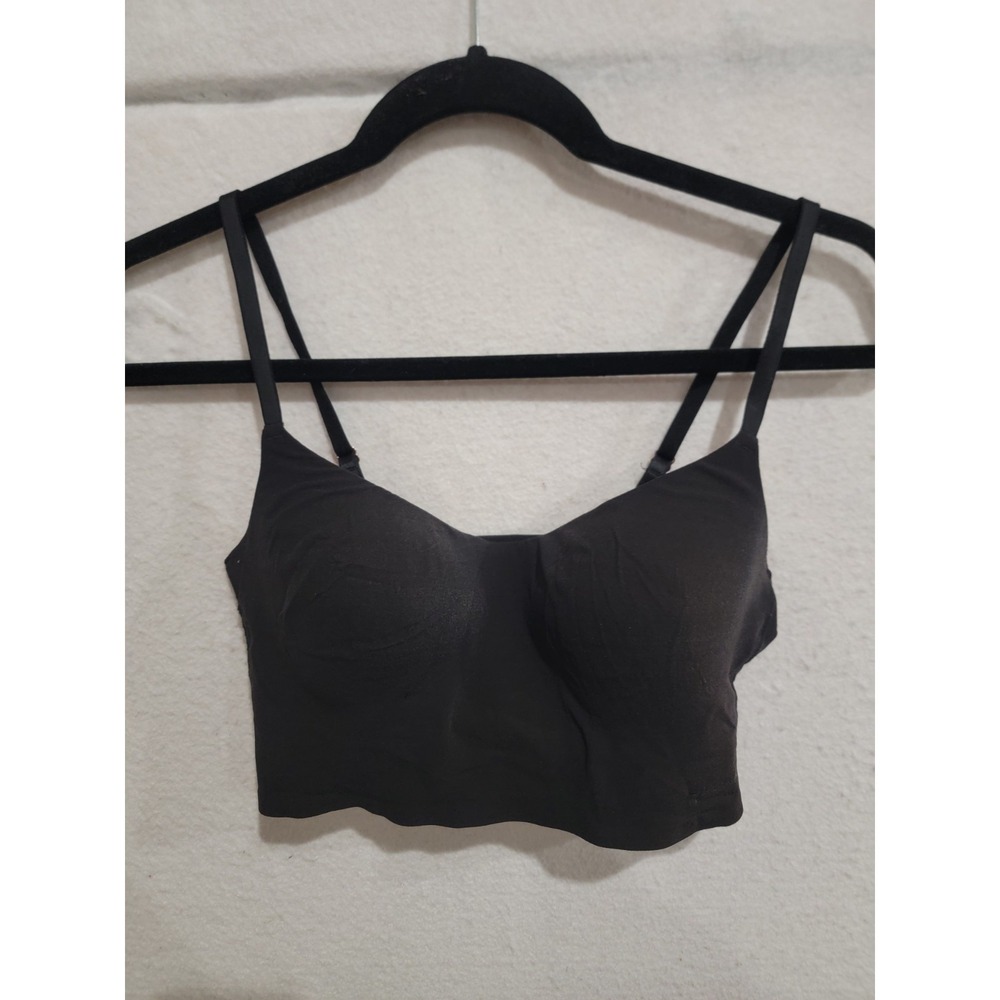 Victoria's Secret Black Seamless Longline Bra